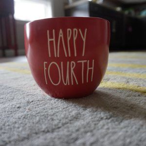 Rae Dunn Happy Fourth Bowl